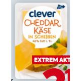 Clever Cheddar Scheiben BILLA PLUS 175 Gramm 1 Packung