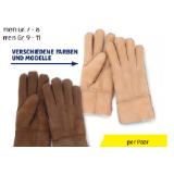 Up 2 Fashion Lammfellhandschuhe versch. Farben und Modelle HOFER 1 Paar