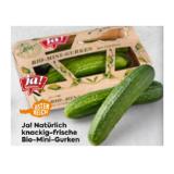 Promotion Bild von Ja! Natürlich knackige Bio-Mini-Gurken BILLA PLUS 3 Stück