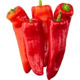 Spitzpaprika rot, Preisangabe ohne MwSt. (Preis inkl. MwSt. 2,52 €), METRO 500 Gramm 1 Packung