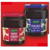 Maribel Konfitüre Himbeer oder Heidelbeer Lidl 450 Gramm 1 Glas