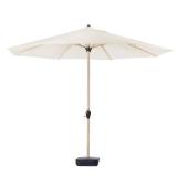 Alu-Schirm Wood Natur HOFER 1 Stück