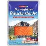 SPAR Norwegischer Räucherlachs EUROSPAR 150 Gramm 1 Packung