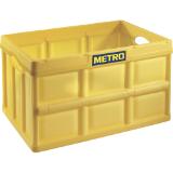 Metro Professional Klappbox Metro 62 L, Preisangabe ohne MwSt. (Preis inkl. MwSt. 15,06 €), METRO 1 Stück