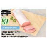 Strohwohl >>Fair zum Tier!<< Karreerose vom Strohwohlschwein BILLA PLUS 1 Kilogramm
