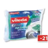 vileda Puractive Spülschwamm Unimarkt 2 Stück 1 Packung