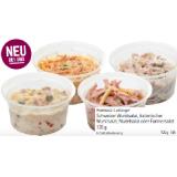 Feinkost Leitinger Schweizer Wurstsalat, italienischer Wurstsalat, Nudelsalat oder Farmersalat Sutterlüty 135 Gramm 1 Becher