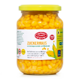Zurück zum Ursprung Bio-Zuckermais HOFER 330 Gramm 1 Glas