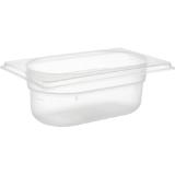 Metro Professional GN Behälter Polypropylen GN 1/9, 65 mm, 0,5 l, Preisangabe ohne MwSt. (Preis inkl. MwSt. 2,39 €), METRO 1 Stück