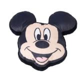 Promotion Bild von Disney Lizenz Formkissen Einheitsgroesse schwarz bedruckt KiK 1 Stück