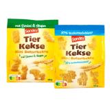 Sondey Tierkekse Versch. Sorten Lidl APP Preis 125 Gramm 1 Packung