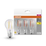 Osram LED-Leuchtmittel „Base Classic A“ 213454 HELLWEG 3 Stück 1 Packung