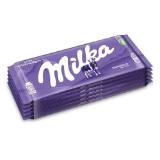 Milka Alpenvollmilch Schokolade HOFER 90 Gramm 5 Stück