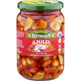Dittmann Ajolix Knoblauch in Kräuter- od. Chili-Marinade, Preisangabe ohne MwSt. (Preis inkl. MwSt. 6,59 €), METRO 650 Gramm 1 Glas