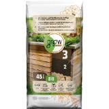 Bild von grow by OBI BIO Garten- und Hochbeeterde torffrei OBI 45 Liter 1 Sack