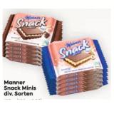 Manner Snack Minis div. Sorten BILLA PLUS 125 Gramm 1 Packung