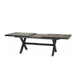 Siena Garden Sincro Rechteckig ausziehbar Anthrazit 100 cm x 200 cm OBI 1 Stück