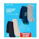 L&D Kinder-Winter-Strumpfhose, Doppelpkg. versch. Farben und Muster HOFER 1 Packung