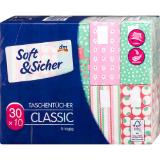 Soft & Sicher Classic Taschentücher 4-lagig div. Motive 30 × 10 Bl. dm 1 Packung