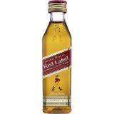 Johnnie Walker Blended Scotch Whisky Red Label, Preisangabe ohne MwSt. (Preis inkl. MwSt. 1,79 €), METRO 0.05 Liter 1 Flasche