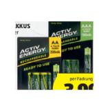 Activ Energy Ready To Use Akkus div. Sorten HOFER 4 Stück