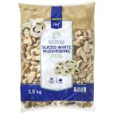 Metro Chef Champignons geschnitten, Preisangabe ohne MwSt. (Preis inkl. MwSt. 9,01 €), METRO 2.50 Kilogramm 1 Packung