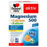 Bild von Doppelherz Magnesium 500  + Calcium  + Kalium  Tabletten dm 30 Stück