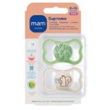 MAM Supreme Silikon Schnuller BIPA 2 Stück