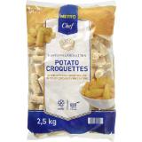 Metro Chef Kroketten, Preisangabe ohne MwSt. (Preis inkl. MwSt. 6,59 €), METRO 2.50 Kilogramm 1 Packung