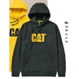 CAT Hoodie „Trademark“, schwarz 119376 HELLWEG 1 Stück