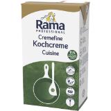 Rama Kochcreme, Preisangabe ohne MwSt. (Preis inkl. MwSt. 3,29 €), METRO 1 Liter 1 Packung