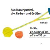 Bild von Trixie Ball am Seil div. Farben und Größen DAS FUTTERHAUS 1 Stück