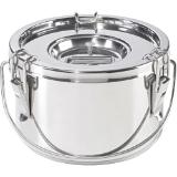 Metro Professional Lebensmitteltransportbehälter Ø 24 cm, 6 l, Preisangabe ohne MwSt. (Preis inkl. MwSt. 71,99 €), METRO 1 Stück