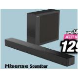 Hisense Soundbar HS2100 UVP 149,00 € RED ZAC 1 Set