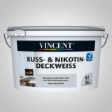 Promotion Bild von VINCENT Innenfarbe „Ruß- & Nikotin-Deckweiß” 240007 HELLWEG 5 Liter 1 Packung