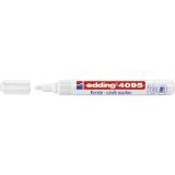 edding Kreidemarker 4095 weiß, Preisangabe ohne MwSt. (Preis inkl. MwSt. 4,07 €), METRO 1 Stück