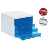Schubladenbox 5 Laden, versch. Farben PAGRO 1 Stück