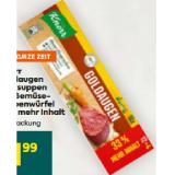Knorr Goldaugen Rindsuppen od. Gemüsesuppenwürfel 33 % mehr Inhalt BILLA PLUS 1 Packung