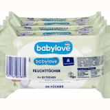Promotion Bild von babylove Feuchttücher sensitive oder Aloe Vera dm 4 Stück 1 Packung