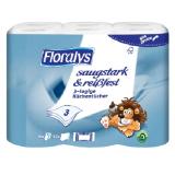 Floralys Küchentücher, 51 Blatt, 3-lagig Lidl 6 Stück