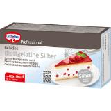 Dr. Oetker Blattgelatine silber, Preisangabe ohne MwSt. (Preis inkl. MwSt. 31,89 €), METRO 1 Kilogramm 1 Packung