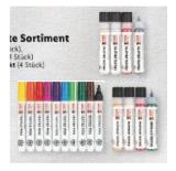 Crea Box Textilmalstifte Sortiment div. Sorten Lidl 1 Set