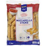 Bild von Metro Chef Mozzarella Sticks, Chili Cheese Nuggets od. Camembert Bites, Preisangabe ohne MwSt. (Preis inkl. MwSt. 9,89 €), METRO 1 Kilogramm 1 Packung