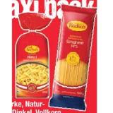 Recheis Goldmarke, Naturgenuss Dinkel, Vollkorn ohne Ei, Bandnester, Urkorn Emmer oder Low Carb Teigwaren versch. Sorten Maximarkt 1 Packung