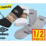 Umbro Herren-Tennissocken Maximarkt 3 Paar 1 Packung