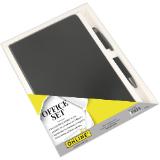 Promotion Bild von ONLINE Schreibset Stylus Notizbuch A5 schwarz oder blau LIBRO 1 Stück