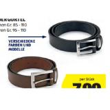 Up 2 Fashion Ledergürtel versch. Farben und Modelle HOFER 1 Stück