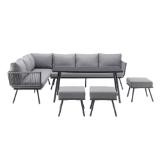 Bessagi Garden Loungegarnitur „Camilla“ 0784000101 mömax 1 Set