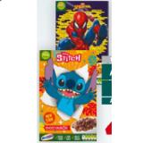 Weetabix Stitch od. Spiderman Cerealien BILLA PLUS 450 Gramm 1 Packung