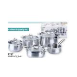 CHEFKOCH Topfsetserie „Leipzig“ Maximarkt 9 Stück